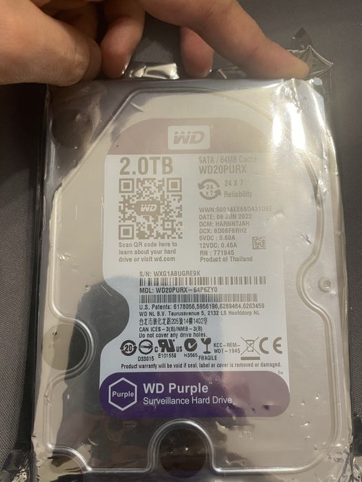 Продам 2 жестких диска 2 ТБ