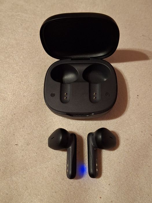 Безжични слушалки JBL Wave Flex 2 (Черен цвят)