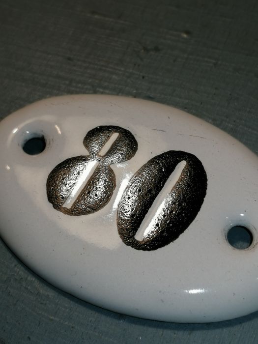 Винтажный номер для двери СССР