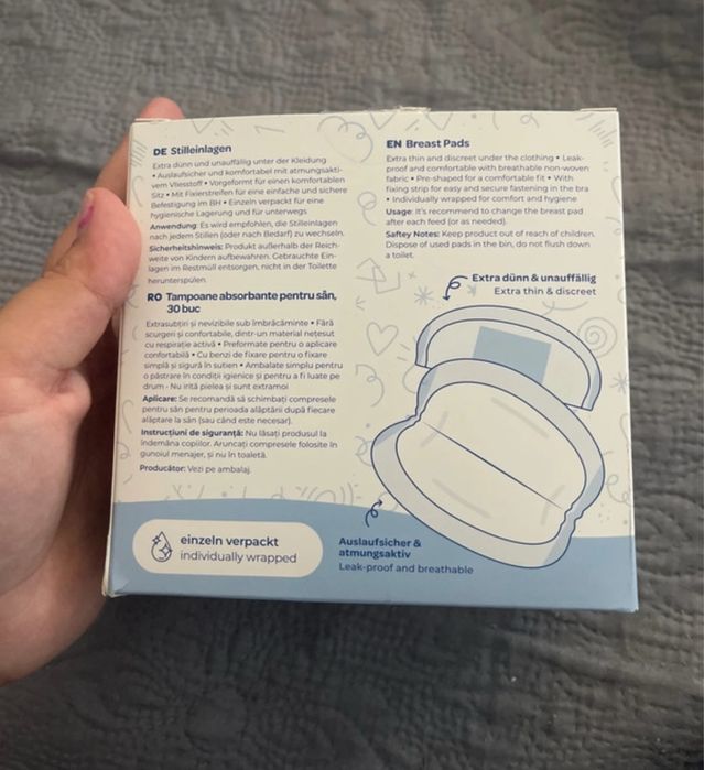 Tampoane pentru sâni