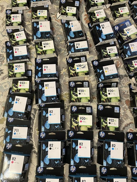 Картриджы чернил для принтеров HP