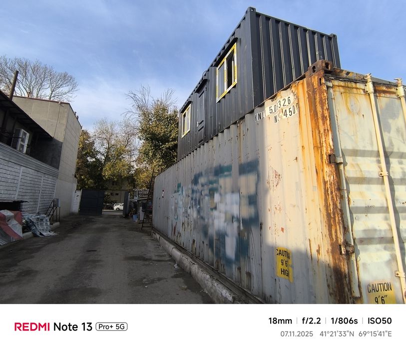 Kanteyner uy sotladi