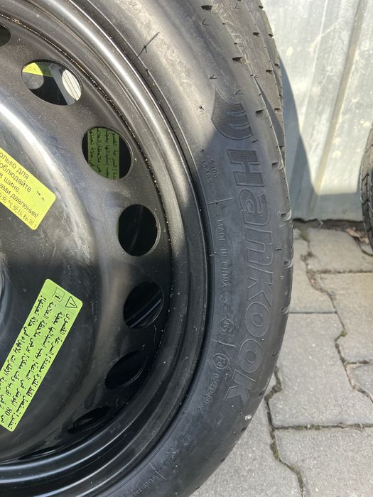 Roata rezerva Slim Ingusta! 5x112mm, dimensiunea 125/70 R19, Audi A4 A5 A6 A7 A8 Mercedes