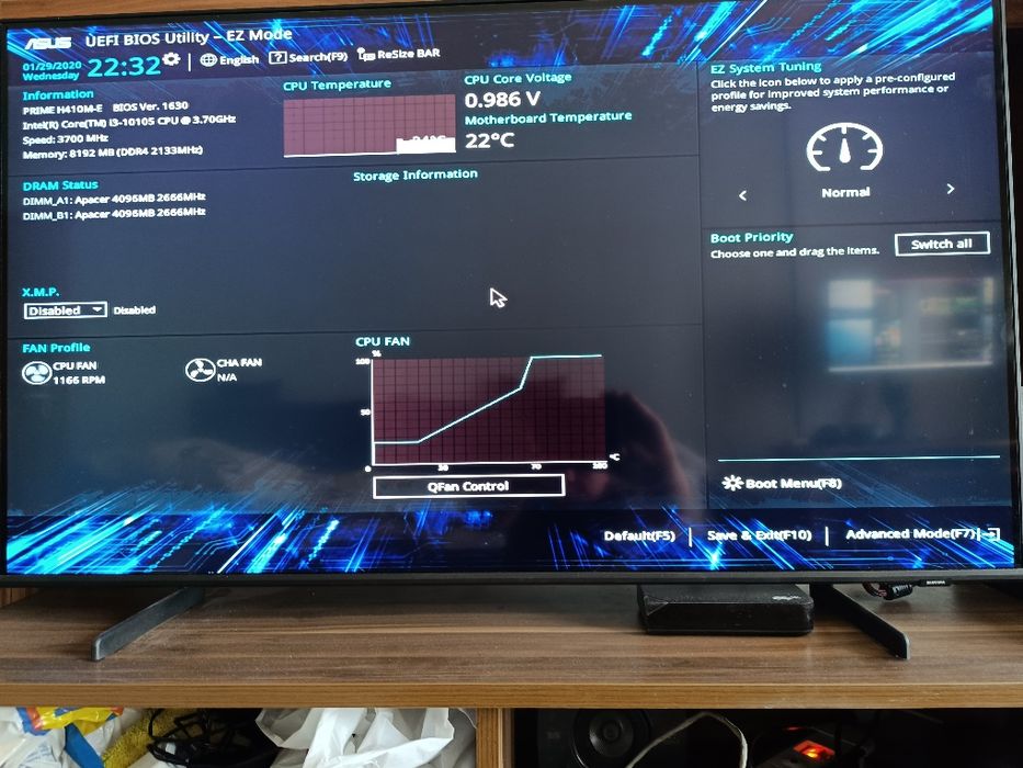 Комбо дъно Asus H410M E с I3 10105