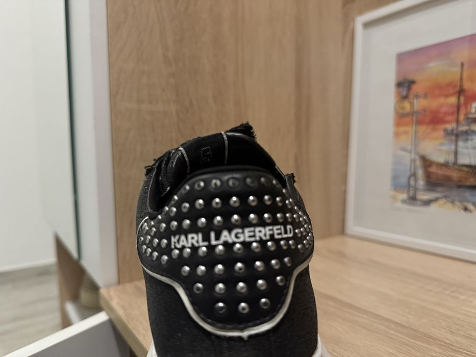 Черни сникърси karl lagerfeld