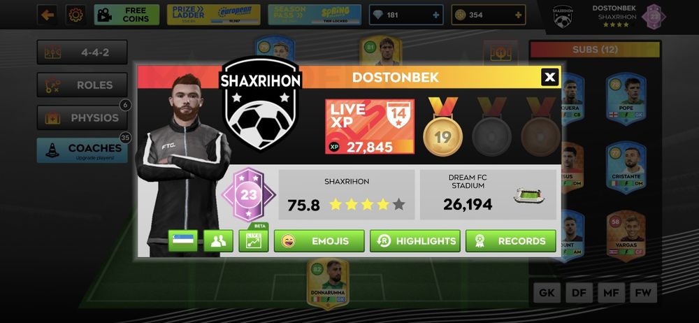 Drem25 Ajoyib tarkib