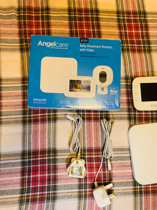 Бебефон- видео и сензорен пад за движение Angelcare AC327