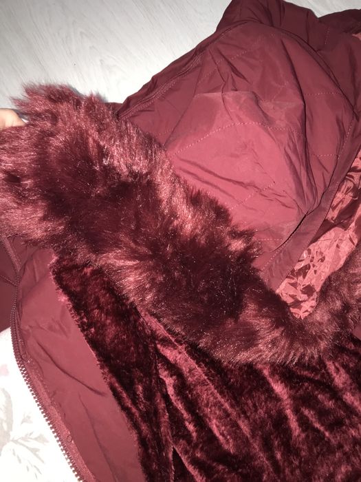 Geaca iarna glugă si blăniță detașabile