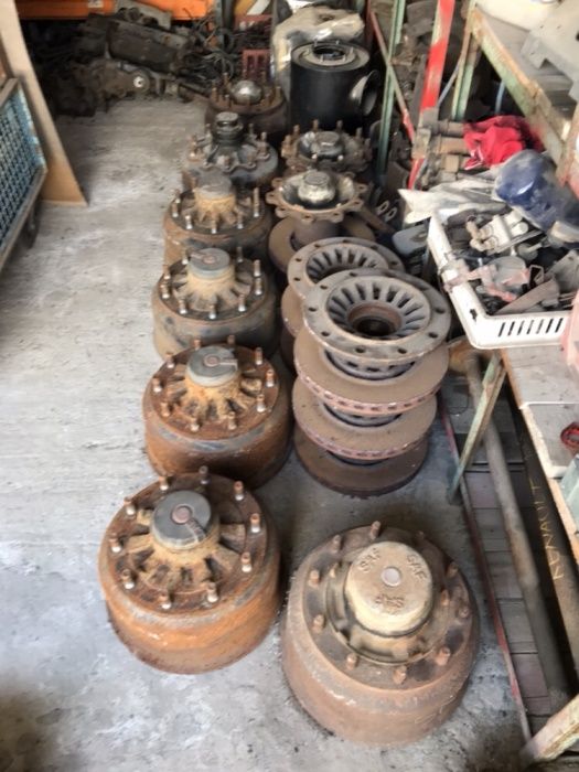 Butuc complet axa saf tamburi de 90mm la interior rulment