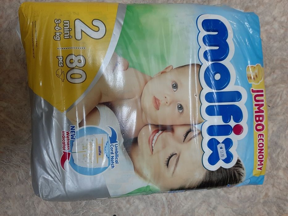 Памперси различни размери