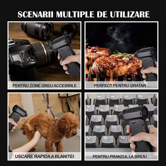 Suflanta X3 turbo jet mini fan auto frizerie PC