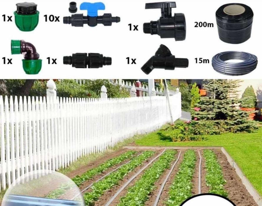 Sistem de picurare banda/tub