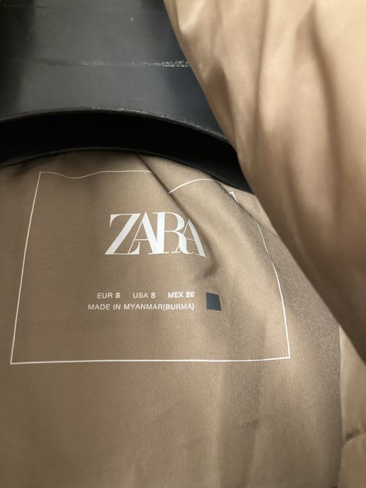 Яке с пух Zara размер S