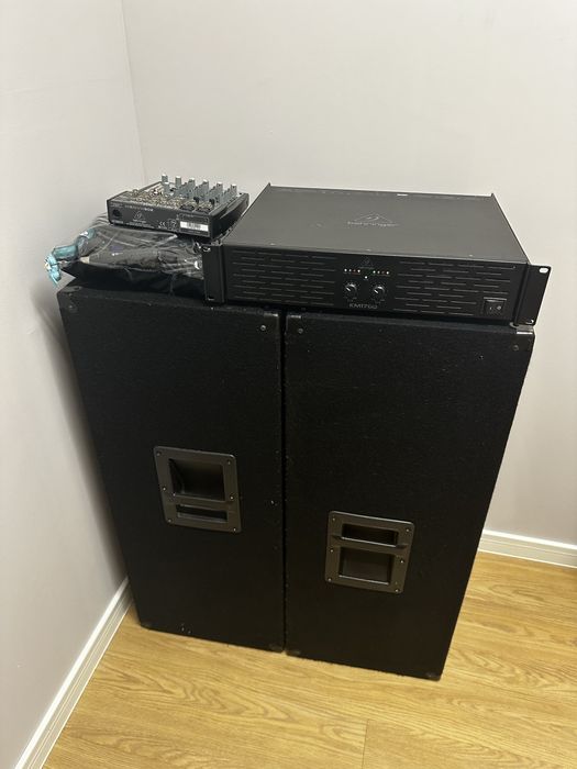 Boxe, amplificator, mixer.