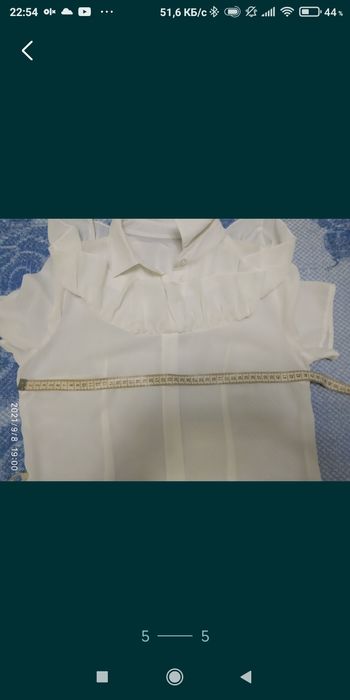 Школьная блузка для девочек