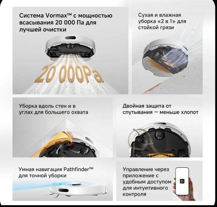 Робот-пылесос Dreame F21