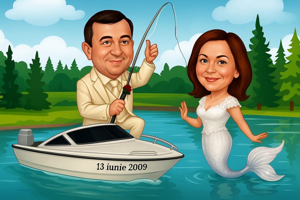 Caricaturi, cadouri personalizate