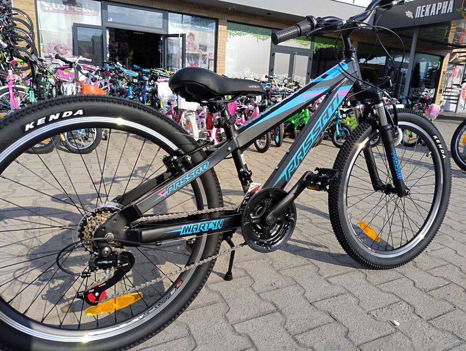 BG Алуминиев велосипед 24" MARTY черен