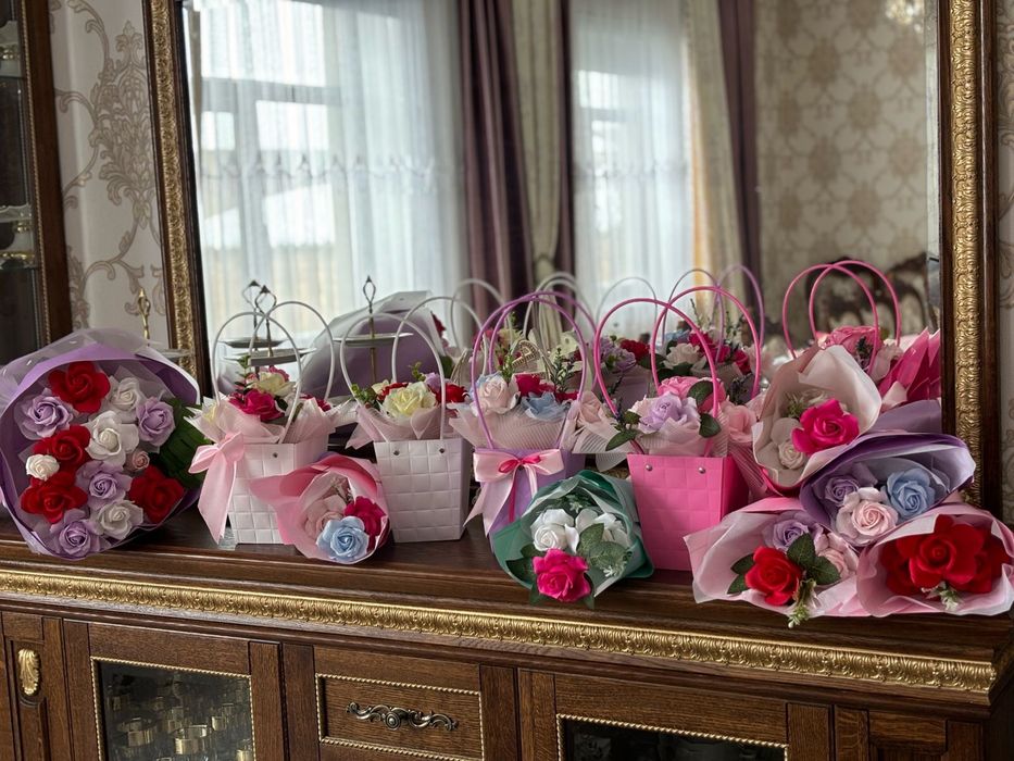 Мыльные розы/мыльные букеты