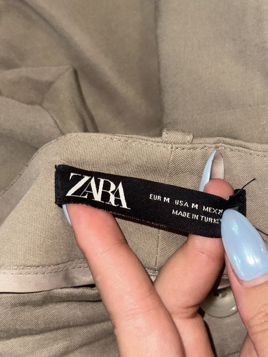 Zara дамски панталон, бежов, размер M