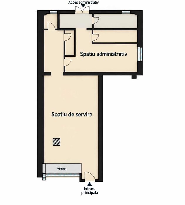 Spatiu comercial, 105 mp, Comanesti - Vedere 2