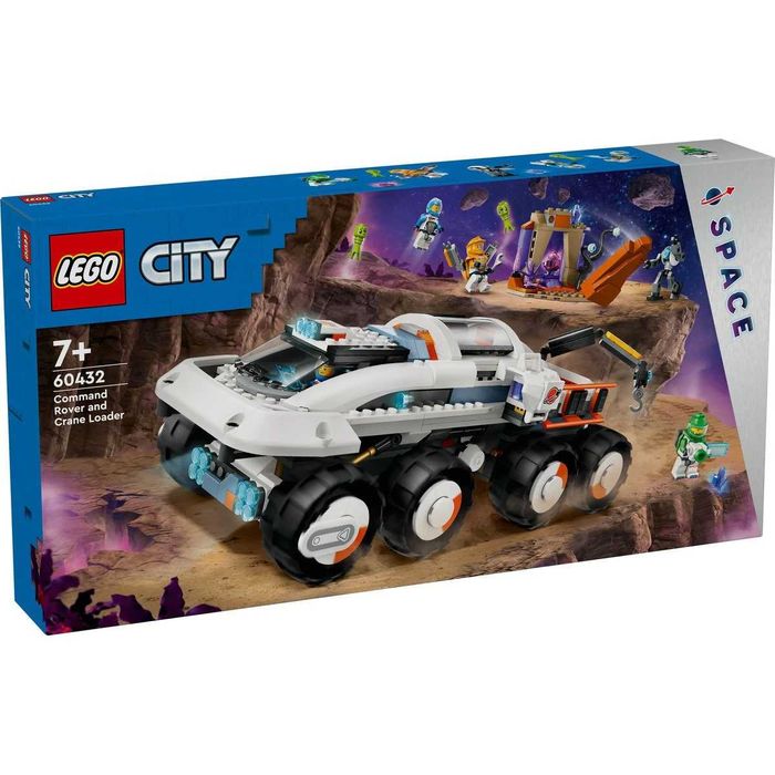 LEGO City RESIGILAT- Rover de Comanda cu Macara 60432, 758 piese