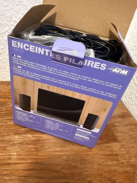 Set boxe pentru televizor sau calculator NOI