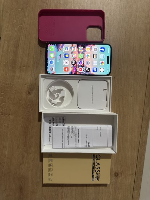 iPhone 15 Pro Max, White, ca nou