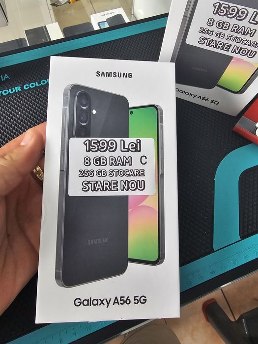 Galaxy A56, 8/256 GB, Sigilat, Garanție