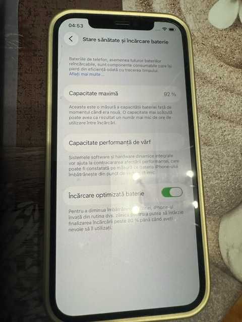 Vând iPhone 12 Pro, 128 GB, în stare impecabilă, atât estetic, cât și tehnic.