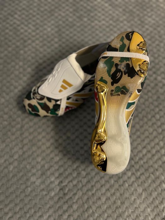 Ghete fotbal adidas predator x bape