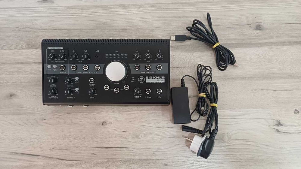 Звуковая карта для студийных мониторов Mackie Big Knob Studio+