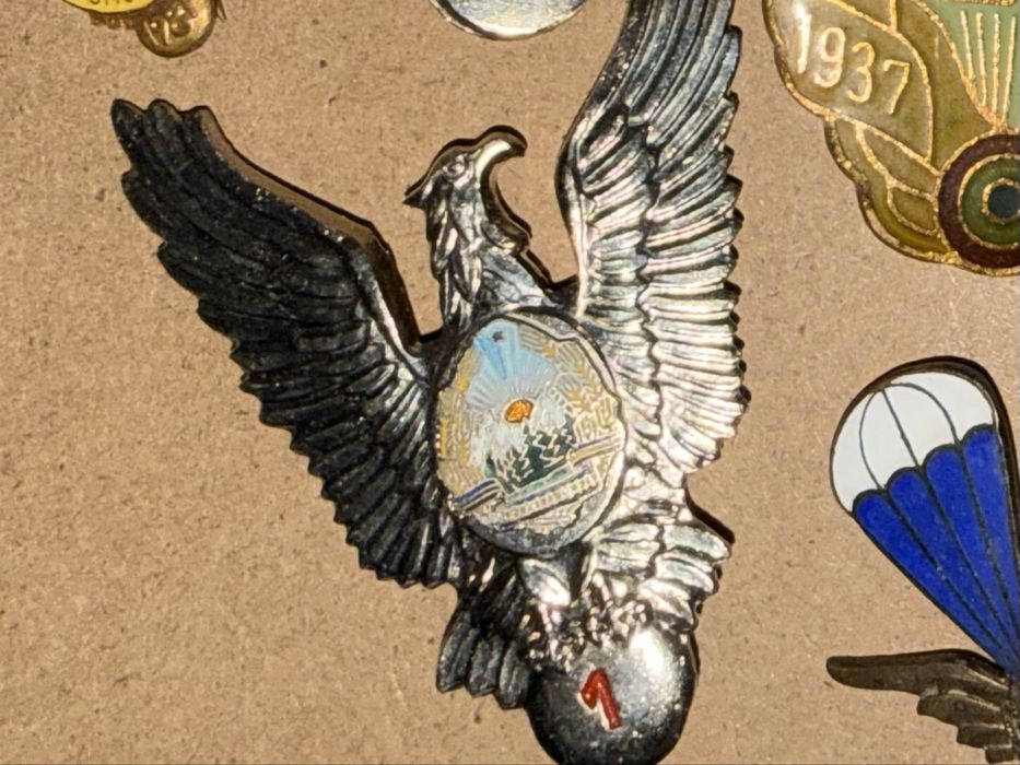 Set 3 insigne parașutist militar – clasele 1, 2 și 3 – RSR