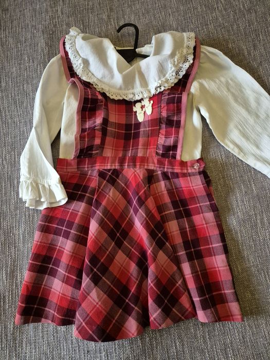 Платье  - сарафан для девочки 5-6 лет