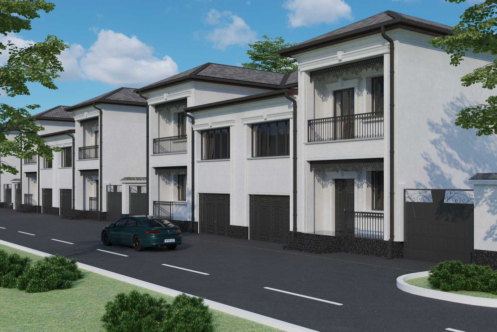 2 qavatli 300 m2 turar joylar sotiladi