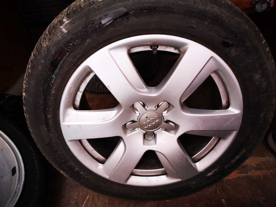 Джанти с гуми 4бр. AUDI 17" със зимни KLEBER 225/55/17