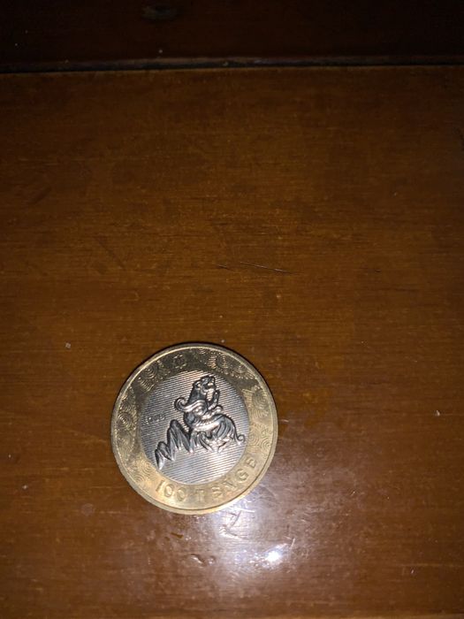 Редкая монета 100тг