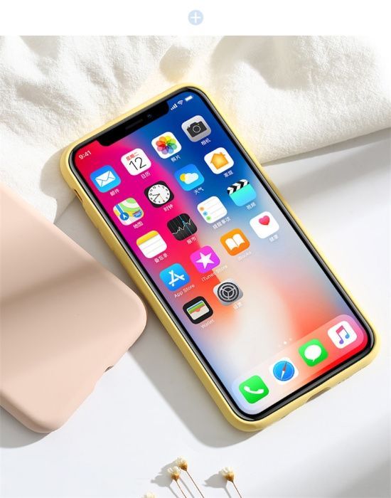 Husa Antisoc cu microfibra pe interior pt iPhone XR , XS Max