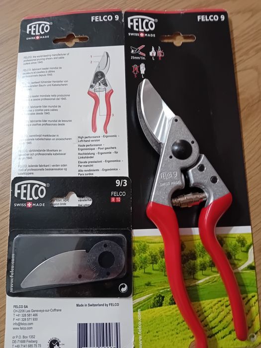 Set profesional FELCO 9 / lama de rezerva