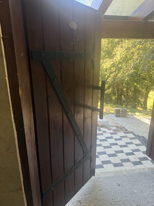 vand usa dubla lemn masiv