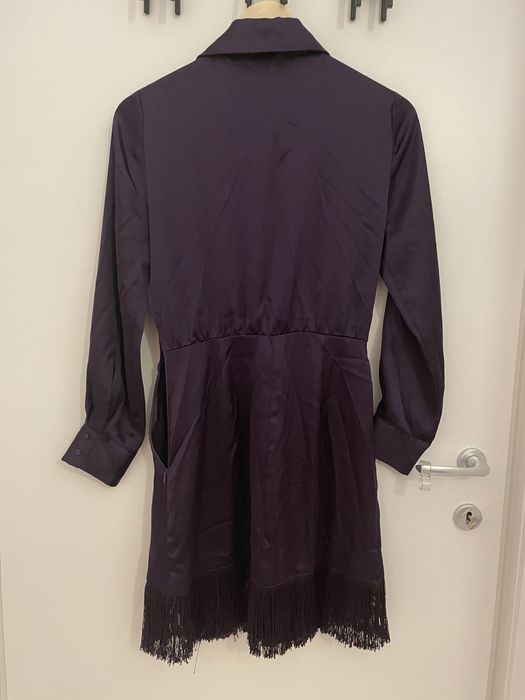 Rochie cu franjuri Zara S