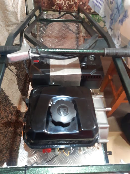 Мото собака с волокушами