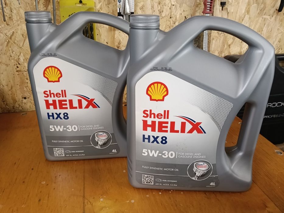 Shell Helix HX8 5W-30, 4 литра.