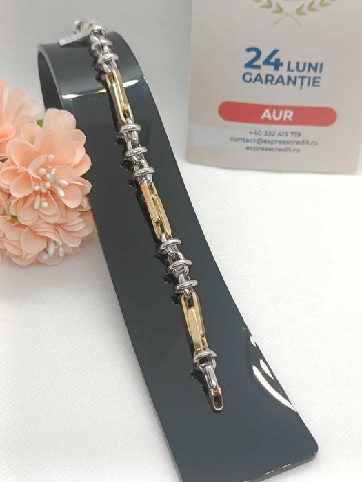 Bratara aur 14K 7.15g (Ag16 Moldova b33071) - Garantie 2 ani!