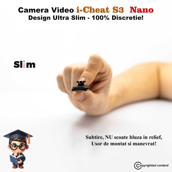 Casca Casti de Copiat Sistem Copiat Camera Nasture Live FARA Telefon