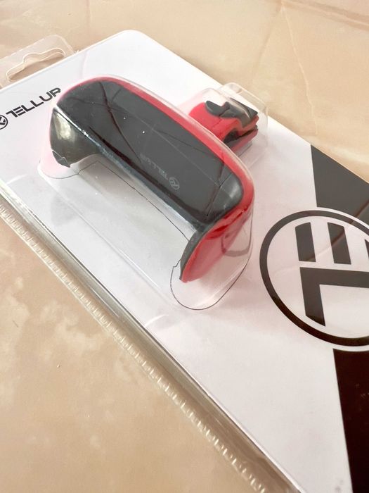 Suport auto telefon TELLUR pentru ventilație / Roșu / Nou sigilat