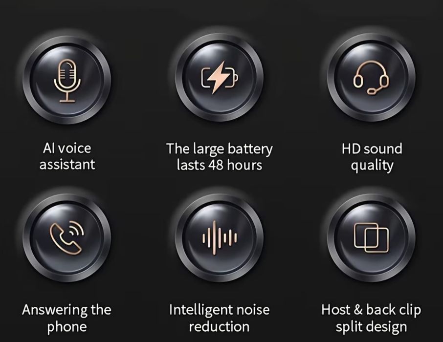 Cască moto Bluetooth/wireless 5.3/intercom