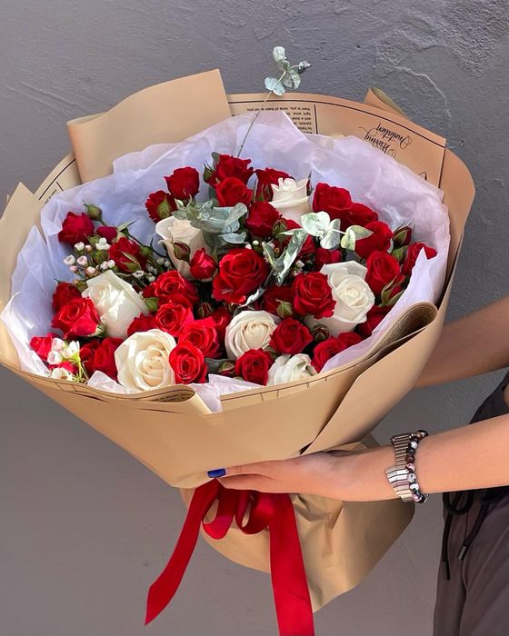 Цветы Алматы Доставка! Букеты, Розы