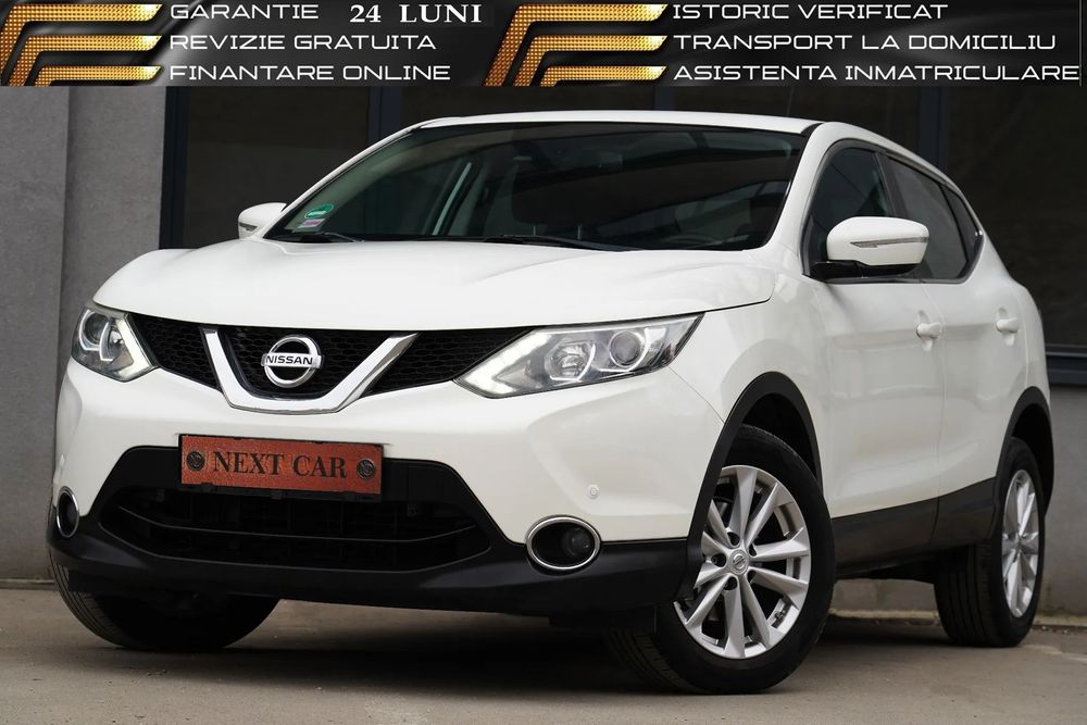 Nissan Qashqai GARANTIE 24 LUNI*RATE*Revizie*4x4*130Cp*Navi*Camera*Led*Incalzire
