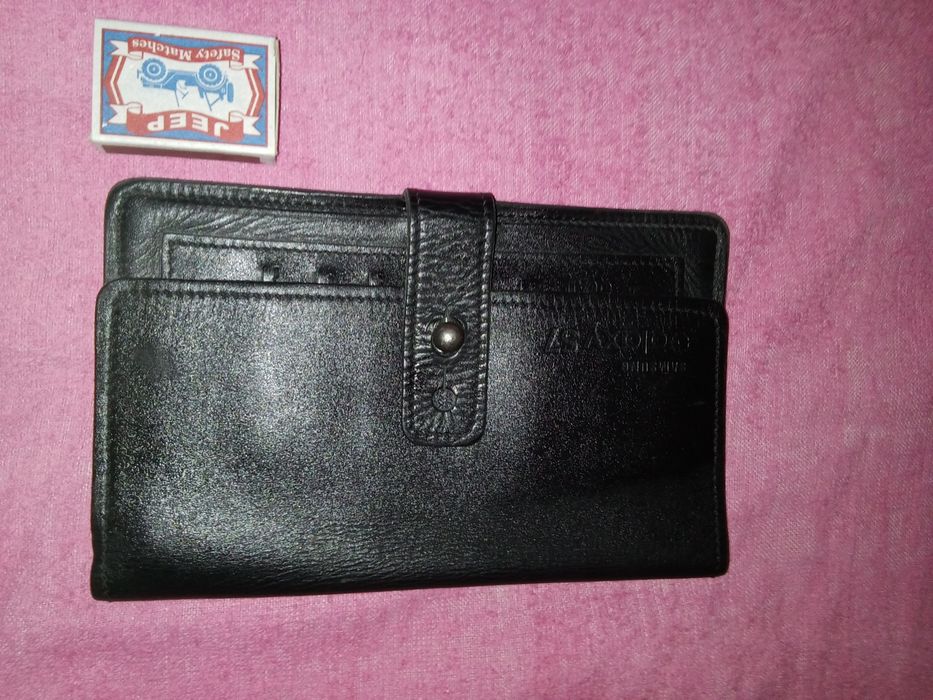 Портмоне кошелёк клатч натуральная кожа